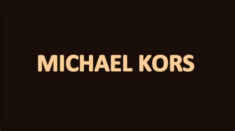 michael kors spell|michael kors pronunciation.